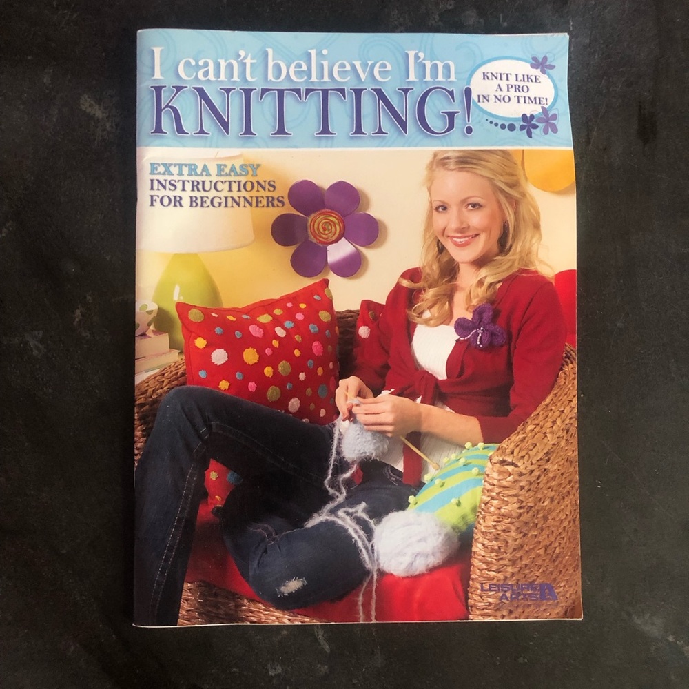 I can’t believe I’m knitting book